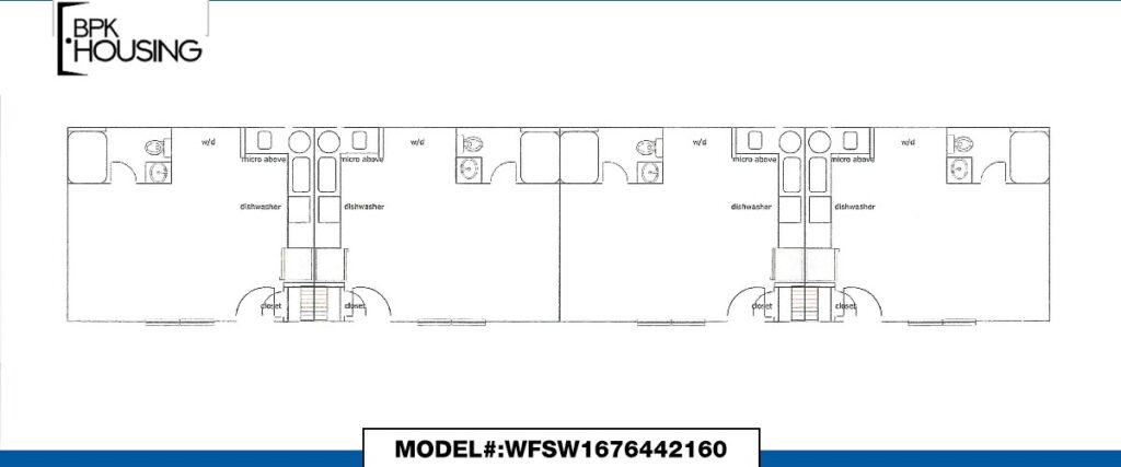 THE CAMARENA 16×76 Kitchen Unit